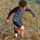 Gestreiftes UV-Shirt Kinder 4