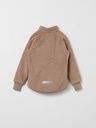 Winddichte Teddyfleecejacke einfarbig 6