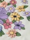 Mädchen T-Shirt Blumenprint 2