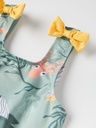 Mädchen-Badekleid mit Schleife 2