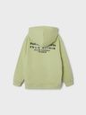 Weiter Jungen-Hoodie einfarbig 2
