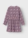 Gemustertes Mädchen Langarmkleid 2