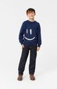 Jungen Strickpullover mit Smile 3