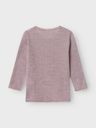 Longsleeve Top aus Wolle einfarbig 2