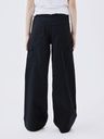 Bequeme Cargo-Mädchenhose mit weitem Bein 6