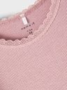 Baby-Langarmbody Mädchen uni 3
