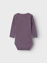 Baby-Langarmbody Mädchen uni 2