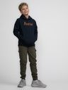 Kapuzenpullover mit Brustprint Knaben 7