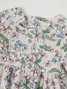 Mädchen-Jerseykleid Apfelblütenprint 3