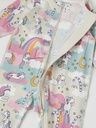 Baby-Pyjama Reisverschluss Einhornprint 3