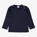 Einfarbiges Kinder-Langarmshirt Bio-Baumwolle NOOS 3