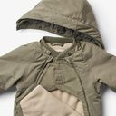 Wasserdichte Baby Winterjacke einfarbig 3