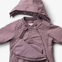 Wasserdichte Baby Winterjacke einfarbig 3