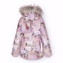 Wasserdichte Winterjacke Mädchen Pferde-Fotoprint  4