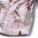 Wasserdichte Winterjacke Mädchen Pferde-Fotoprint  7