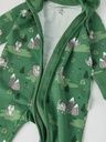 Baby-Overall mit Kapuze Wolf-Print 3