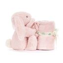 Kuscheltuch Stofftier Hase 3