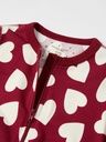 Baby-Weihnachts-Pyjama mit Herzen 2