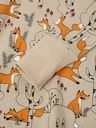 Kinder-Pyjama Bio-Baumwolle Füchse-Motiv 3