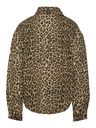 Jeansjacke Leopardendruck 2