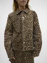 Jeansjacke Leopardendruck 4