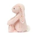 Plüschtier kleiner Hase mit Blümchen-Ohren  2