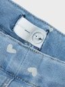 Jeansleggings mit Herzmotif 3