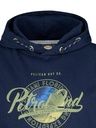 Jungen Kapuzenpulli mit Brustprint 2