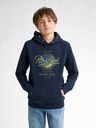 Jungen Kapuzenpulli mit Brustprint 4