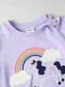 Mädchen-Langarmshirt mit Einhornmotiv 4