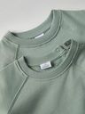 Einfarbiges Sweatshirt aus Bio-Baumwolle 3