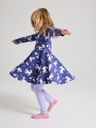 Langärmliges Mädchen Jerseykleid 2