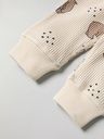Gerippte Baby-Jerseyhosen Bärenmotiv 4