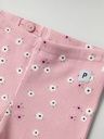Verstellbare Leggings mit Blümchenprint 2