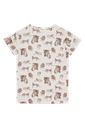 Bambus Kinder-Pyjama-Oberteil mit Wildkatzen 2