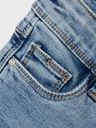 Mädchenjeans Skinny Fit Bootcut Polly 4