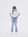 Mädchenjeans Skinny Fit Bootcut Polly 5