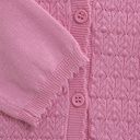 Mädchen Strickjacke mit Lochmuster 3