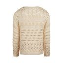Mädchen-Strickcardigan mit Lochmuster 2