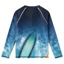 Kinder Langarm-Schwimmshirt mit Reisverschluss 3
