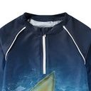 Kinder Langarm-Schwimmshirt mit Reisverschluss 4