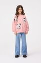 Mädchen-Sweatshirt mit Panda-Print 2