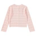 Mädchen-Strickjäckchen mit Lochmuster 3