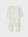2-er Pack Baby-Pyjama mit Reisverschluss Blumen 3