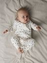 2-er Pack Baby-Pyjama mit Reisverschluss Blumen 5
