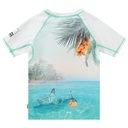 Knaben Schwimmshirt mit Leopard-Print 2