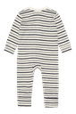 Gestreiftes Langarm-Baby-Pyjama 2