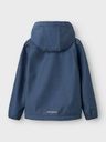 Softshelljacke Uni mit abnehmbarer Kapuze 4