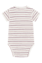 Gestreiftes Bambus Kurzarmbody 2