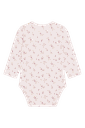 Bambus Langarmbody mit Blümchen-Print 2